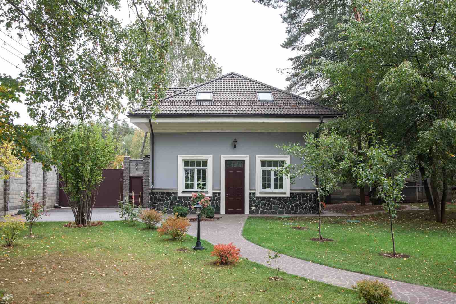 Обложка проекта: Усадьба с гусями в Подмосковье