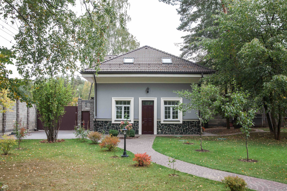 Обложка проекта: Усадьба с гусями в Подмосковье