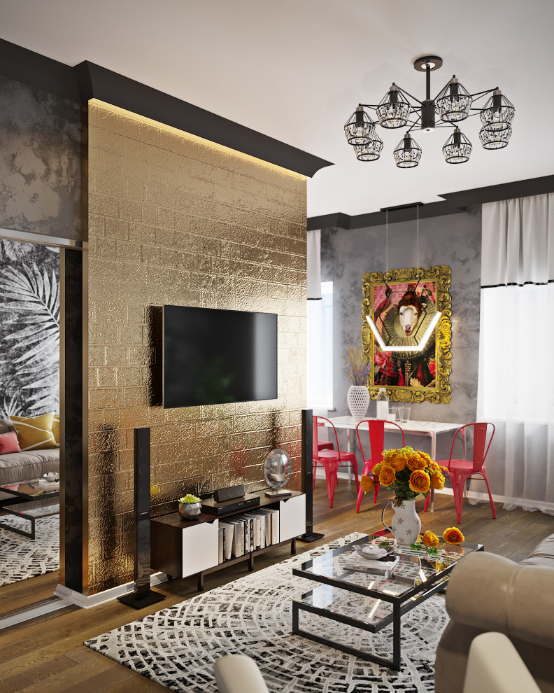 Квартира в стиле фьюжн