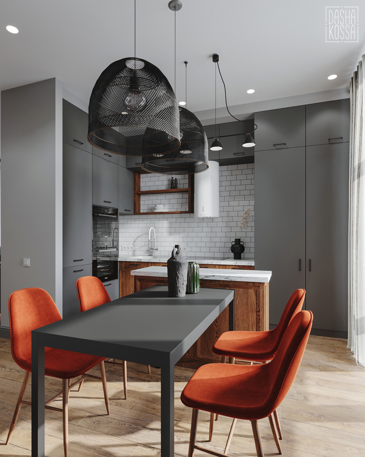 Двухуровневая квартира, шоу рум для девелоперов