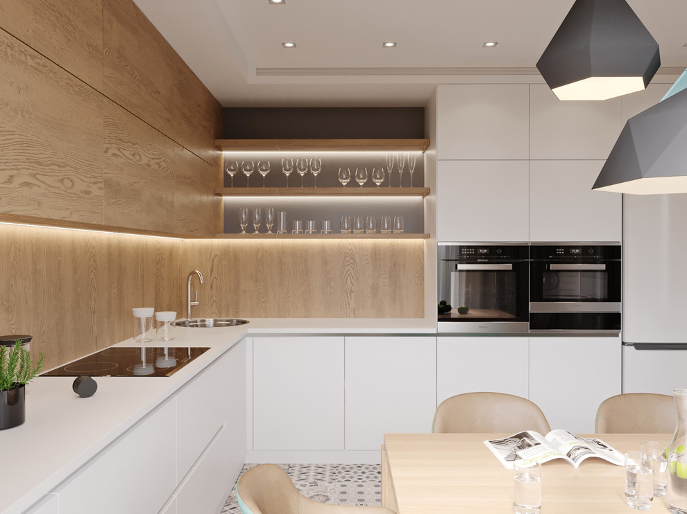 Обложка проекта: Современный дизайн в евродвушке