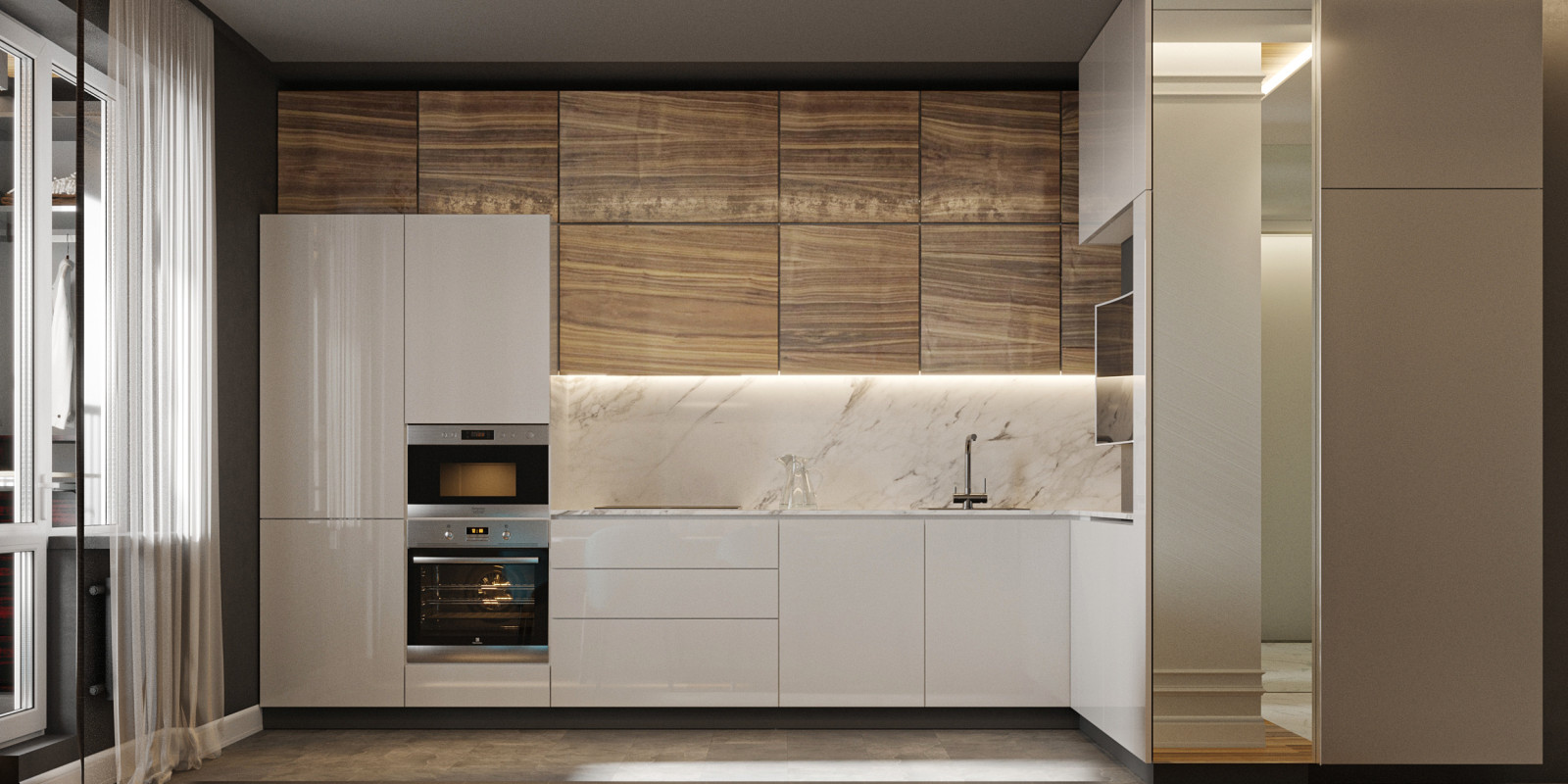 Обложка проекта: Квартира в ЖК Галактика общей площадью 42,3 м2