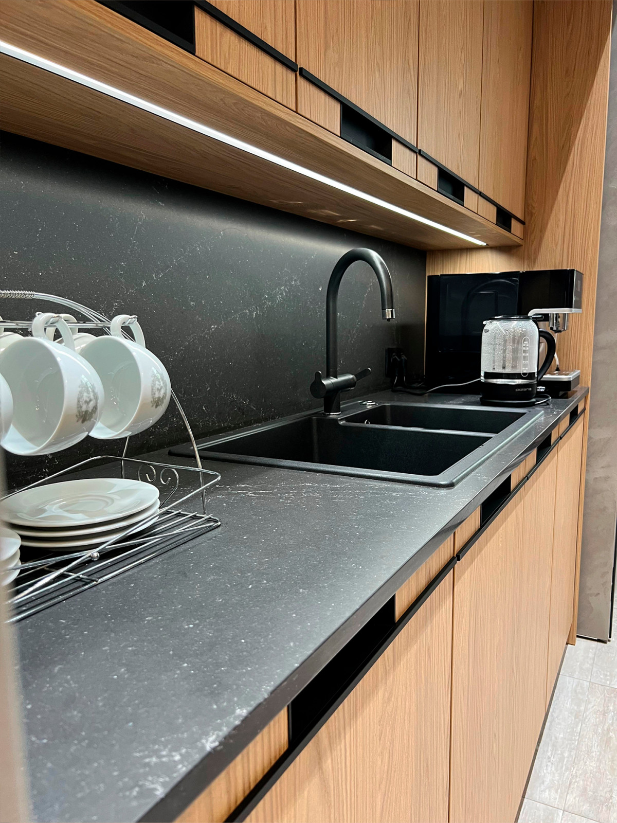 Обложка проекта: Матовый кварц Bellini от Quantra Quartz