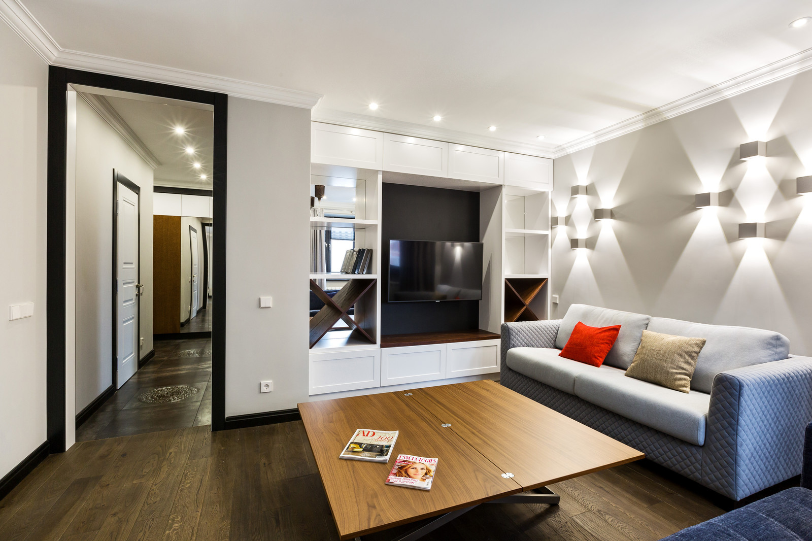 Квартира в стиле лофт. Проект Оксаны Межуевой / ShagallStudio