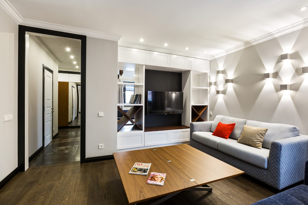 Квартира в стиле лофт. Проект Оксаны Межуевой / ShagallStudio