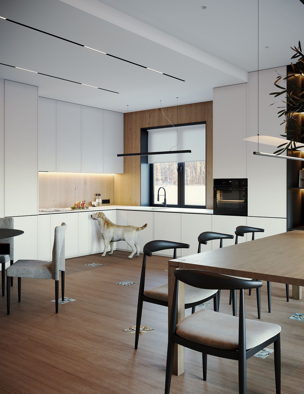 Кухня-столовая 4