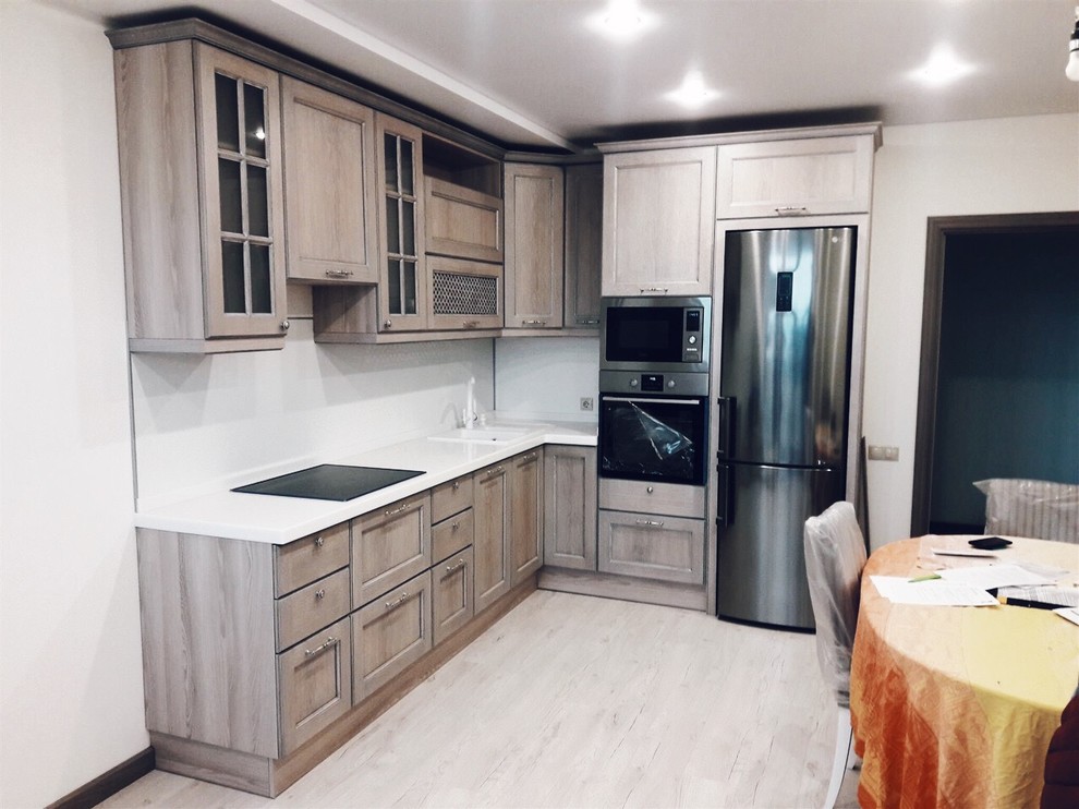 Обложка проекта: Угловая классическая кухня