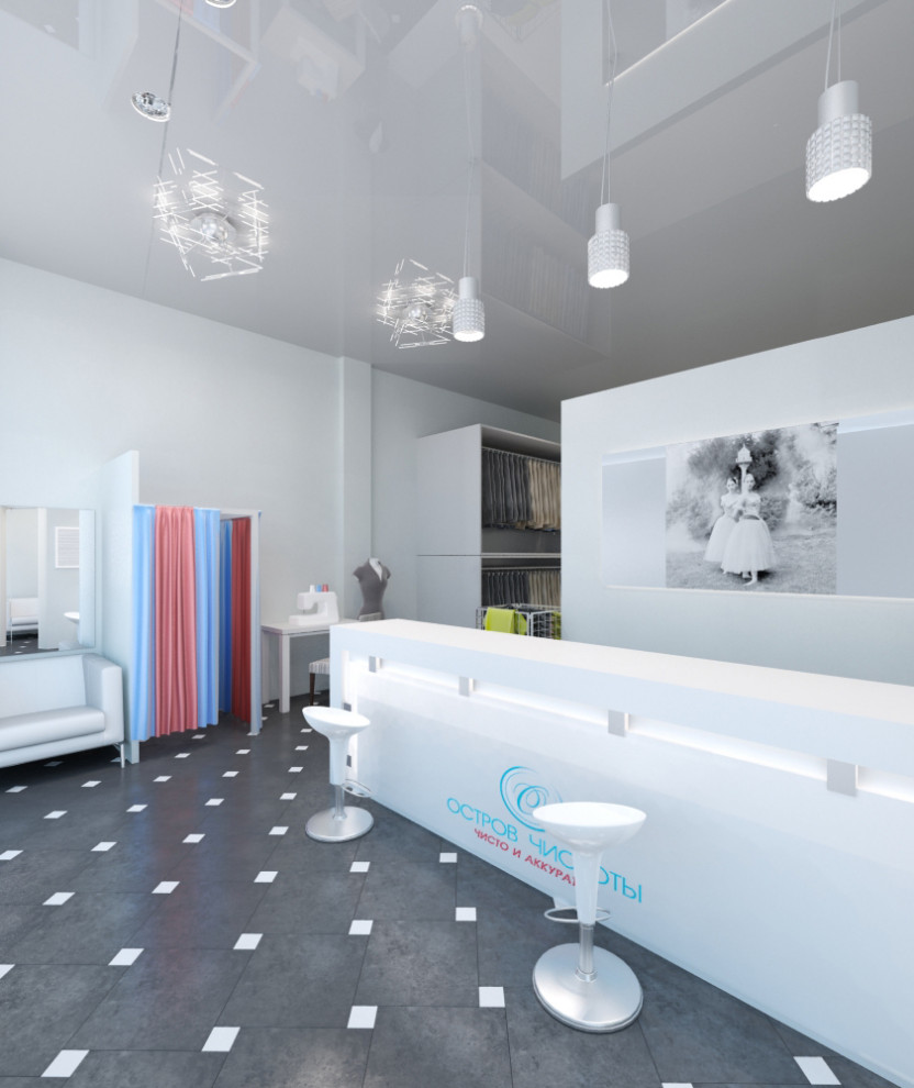 Обложка проекта: Прачечная "Остров чистоты" в Санкт-Петербурге