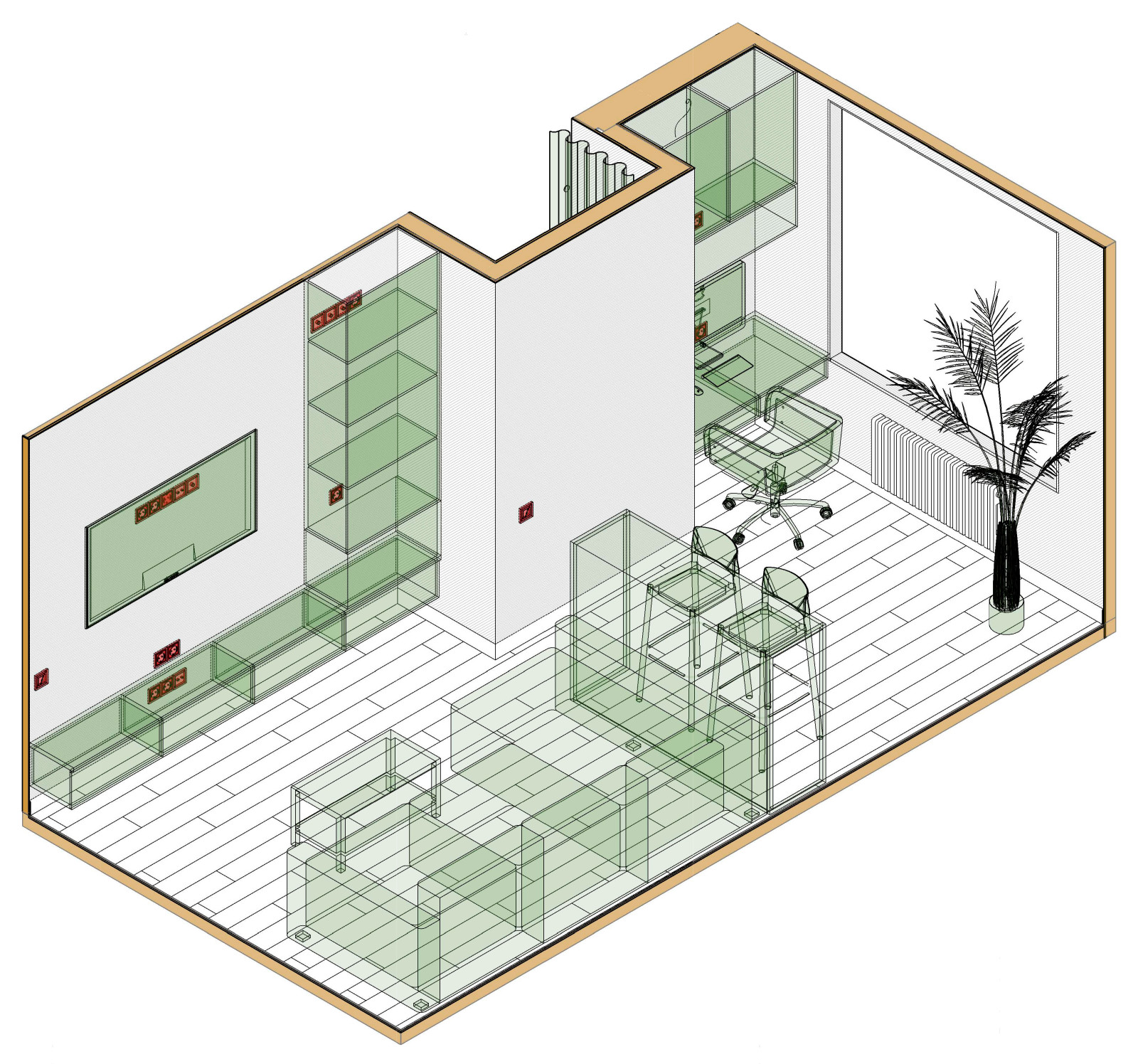 Схемы в Revit