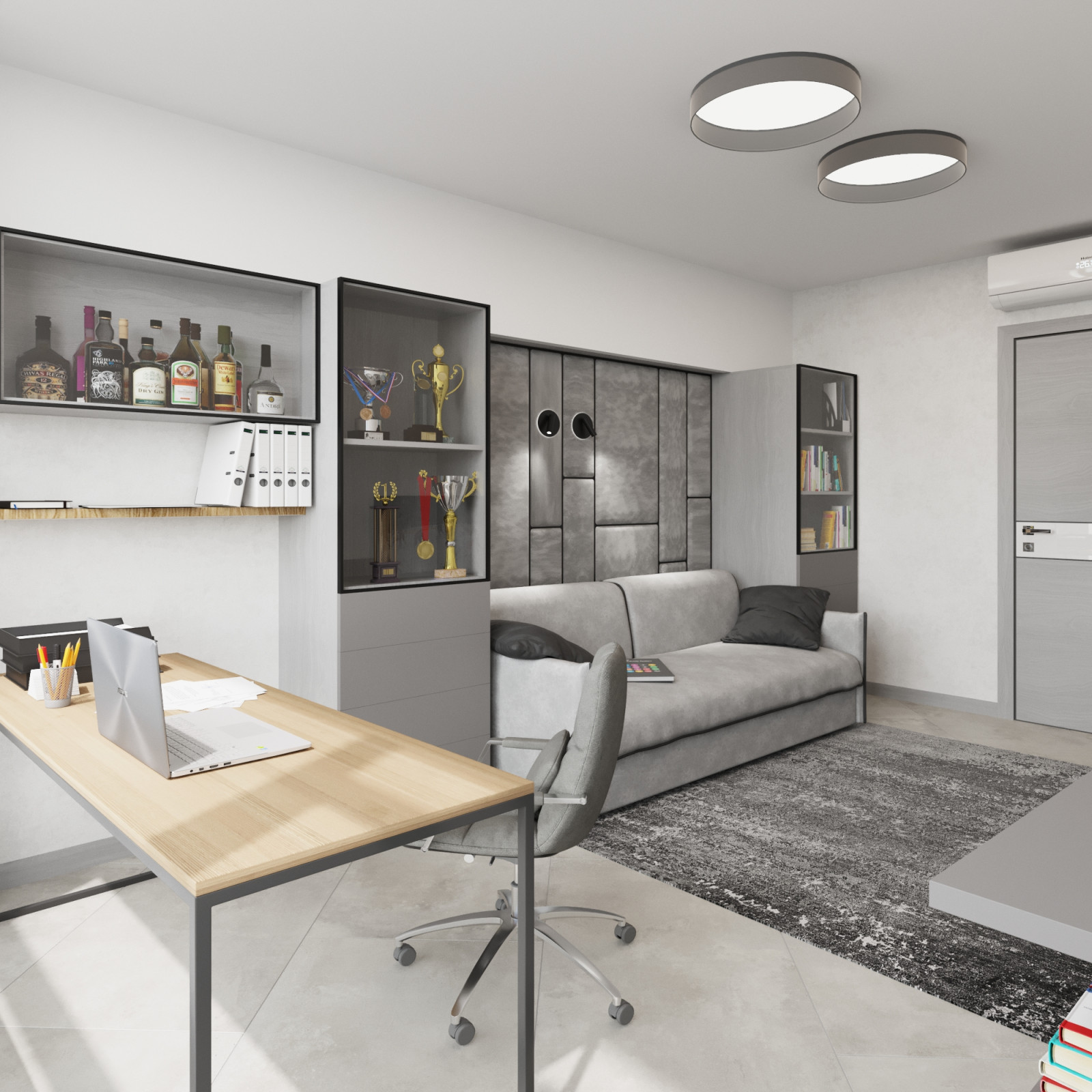 интерьер таунхауса