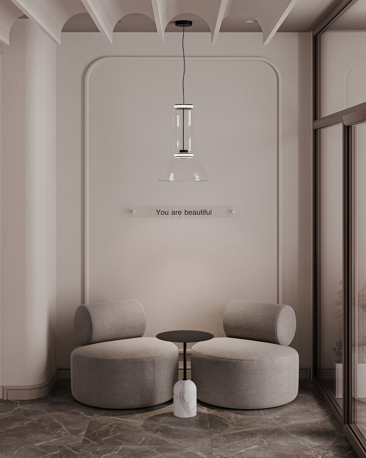 Обложка проекта: Салон красоты в стиле минимализм