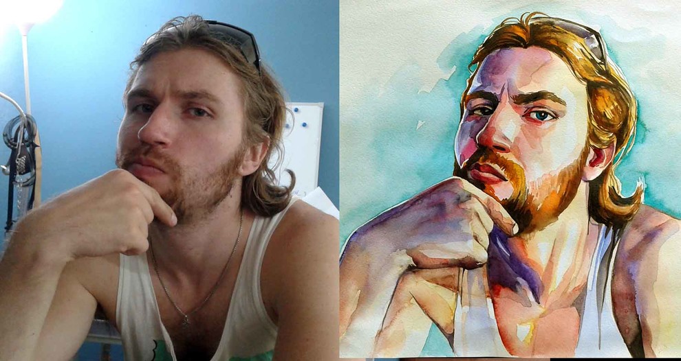 Портреты. Графика, акварель,масло, аниме и авторский стиль