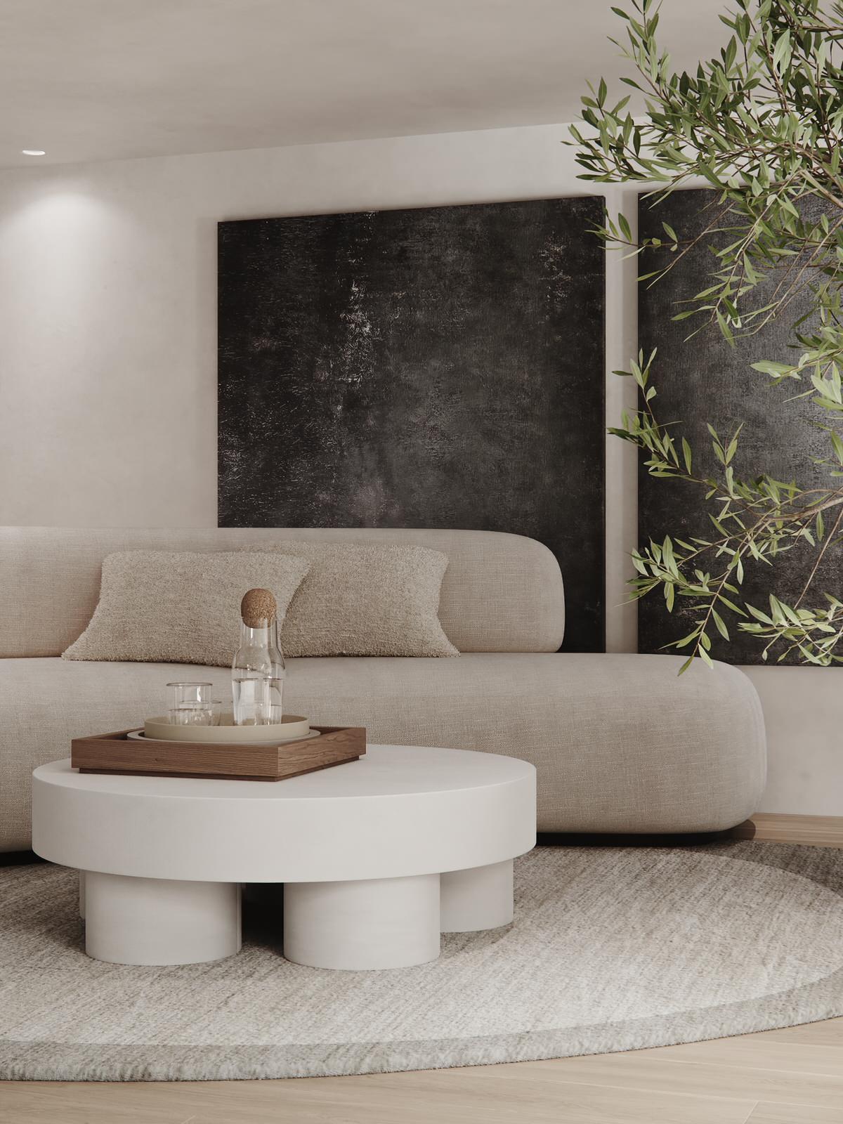 Cour dhonneur - living room