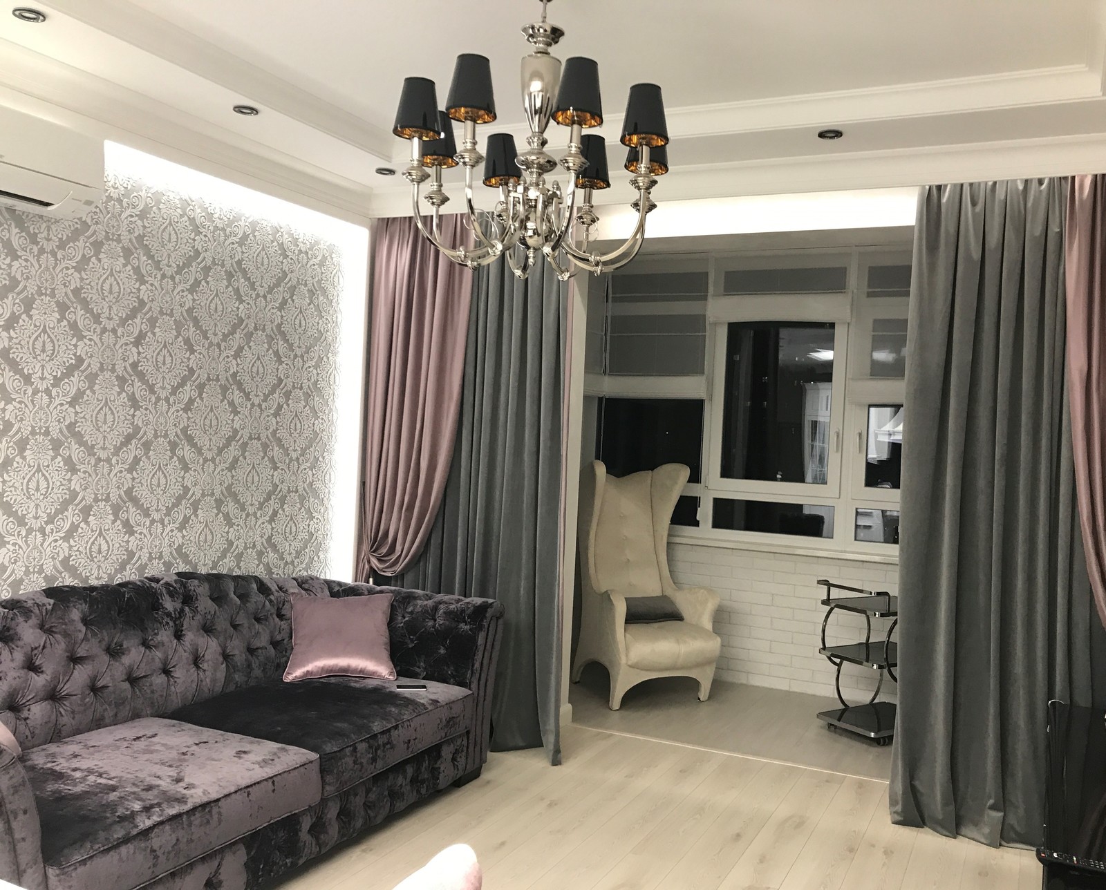 Реализованный проект  "Алиса в стране чудес" ЖК Мичуринский