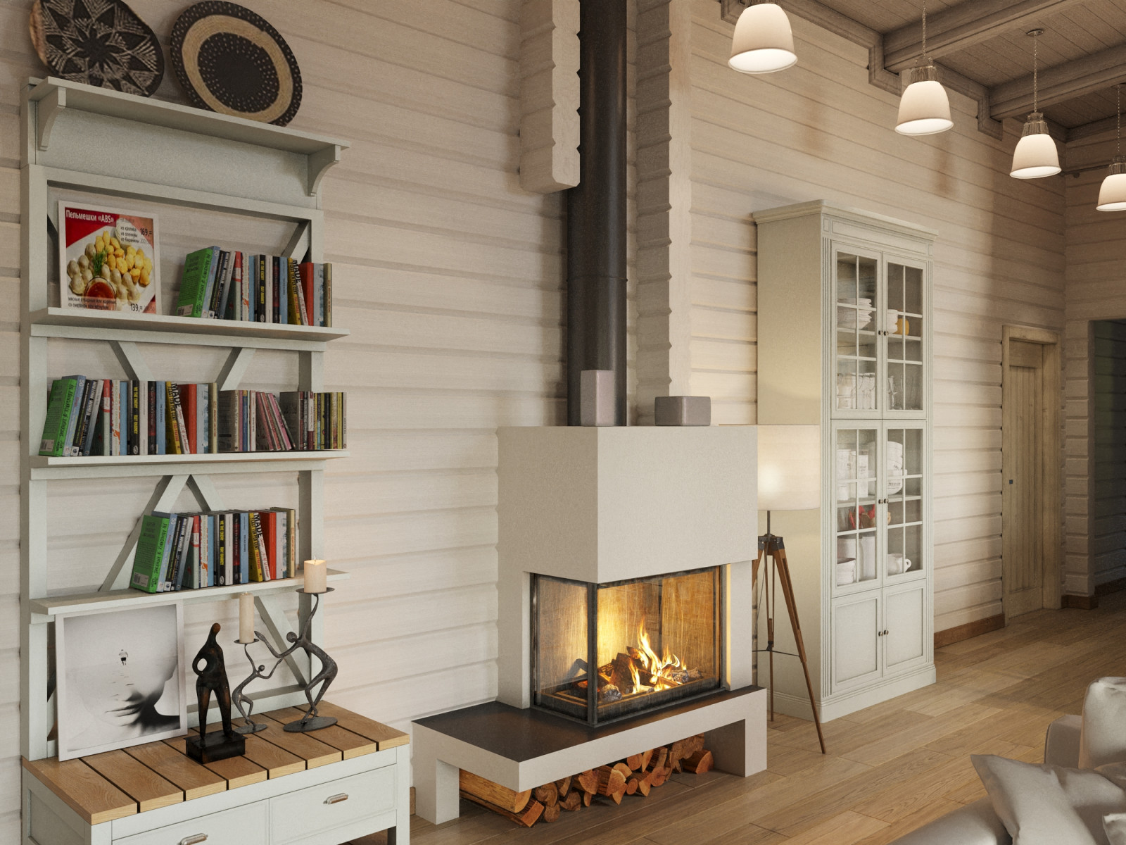 Обложка проекта: Интерьеры жилого дома в Новосибирске