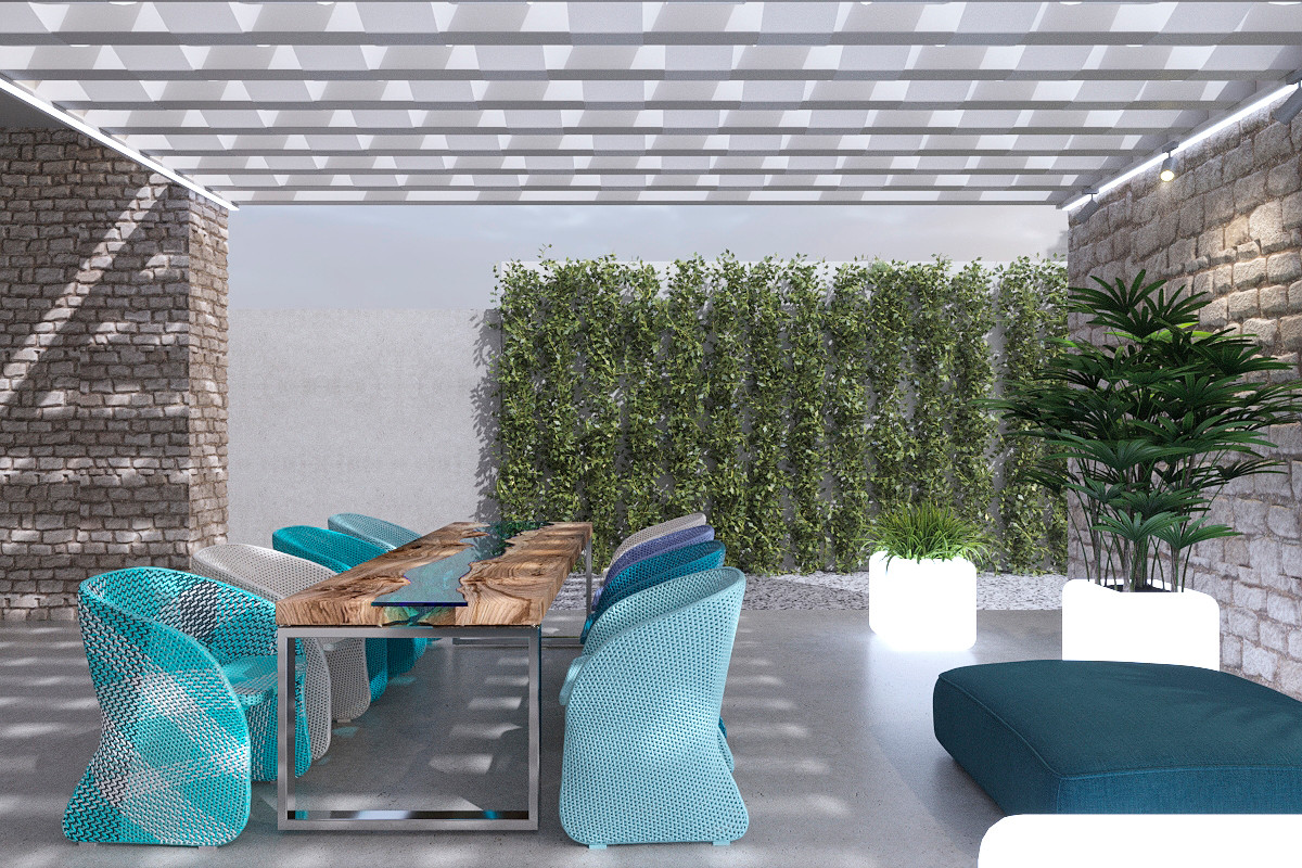 Дизайн дома у моря на Кипре