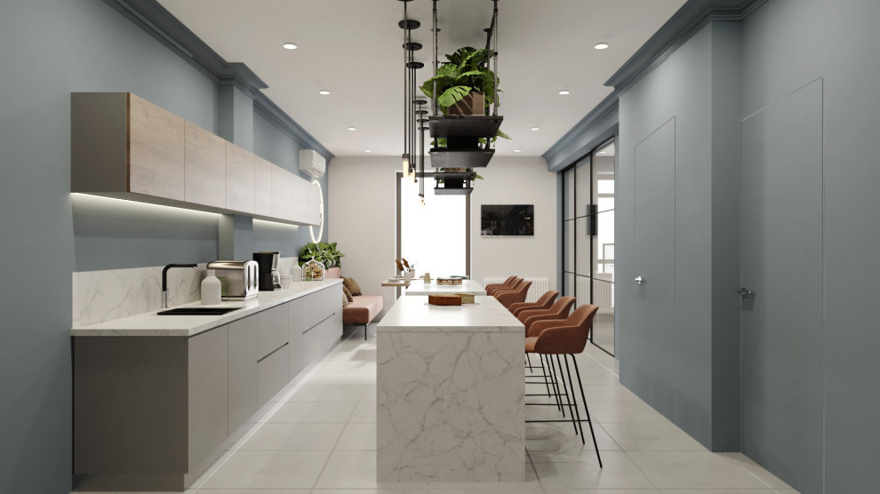 Дизайн интерьера кондитерской в Уфе "Gala Cake"