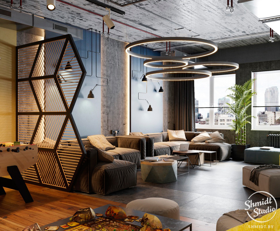 Проект офиса "WARGAMING OFFICE", Минск, 300м.кв