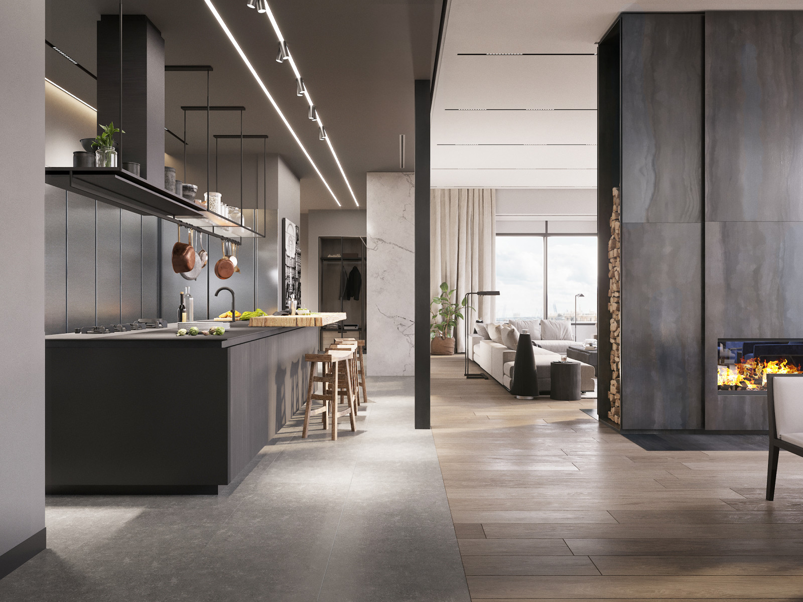 Пентхаус на Петроградке