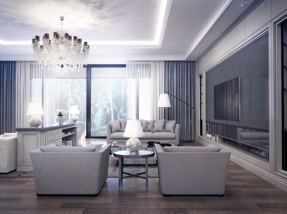 Интерьер частной виллы №6