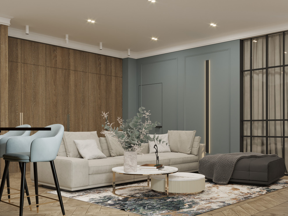 Обложка проекта: Квартира в центре с видом на водохранилище