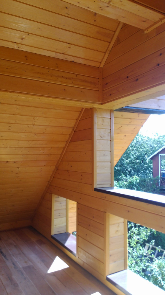 Дом из бруса для бабушки