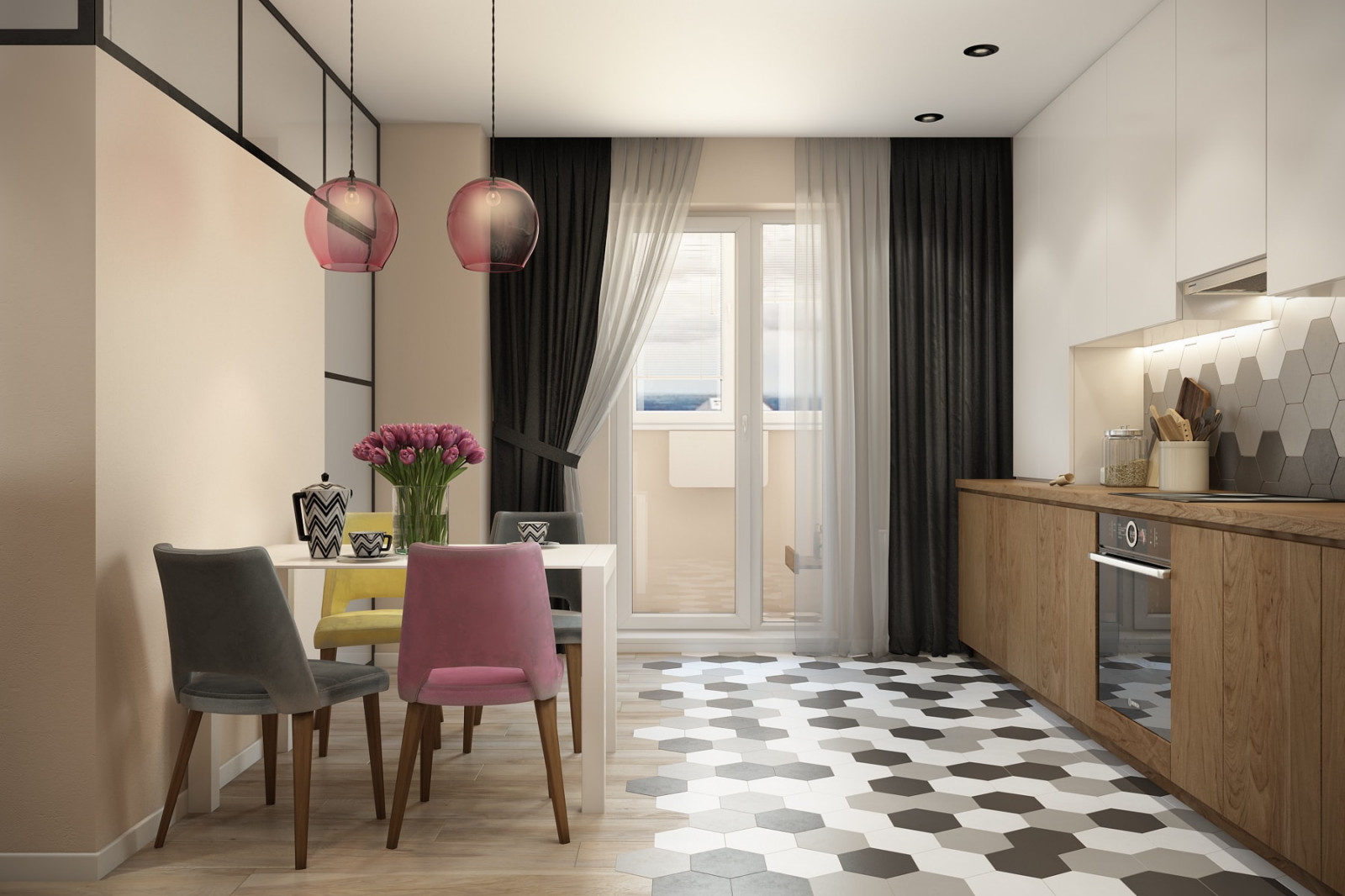 ЖК West Garden, 2 комнаты, 40 м²