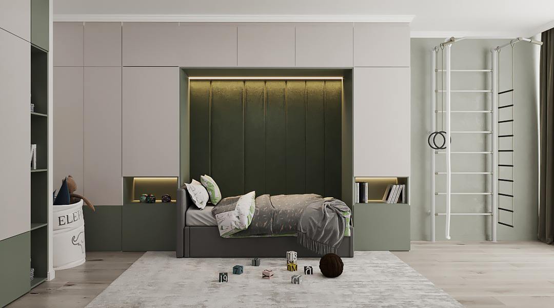 Дизайн проект квартиры "ЖК Кутузовский" 123 м2