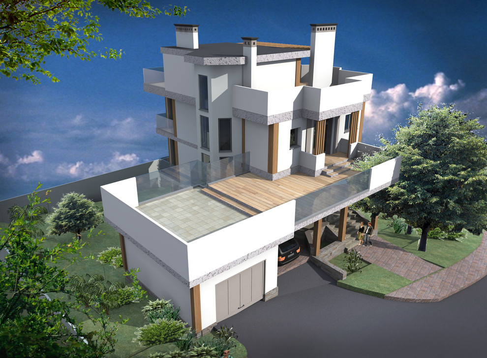 проект частного домовладения Кедровая роща, Кабардинка