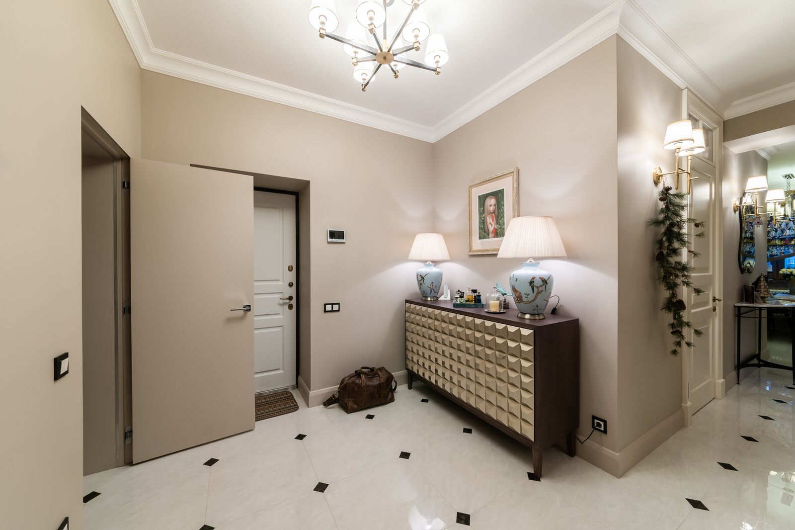 Элитный интерьер квартиры на Смоленке