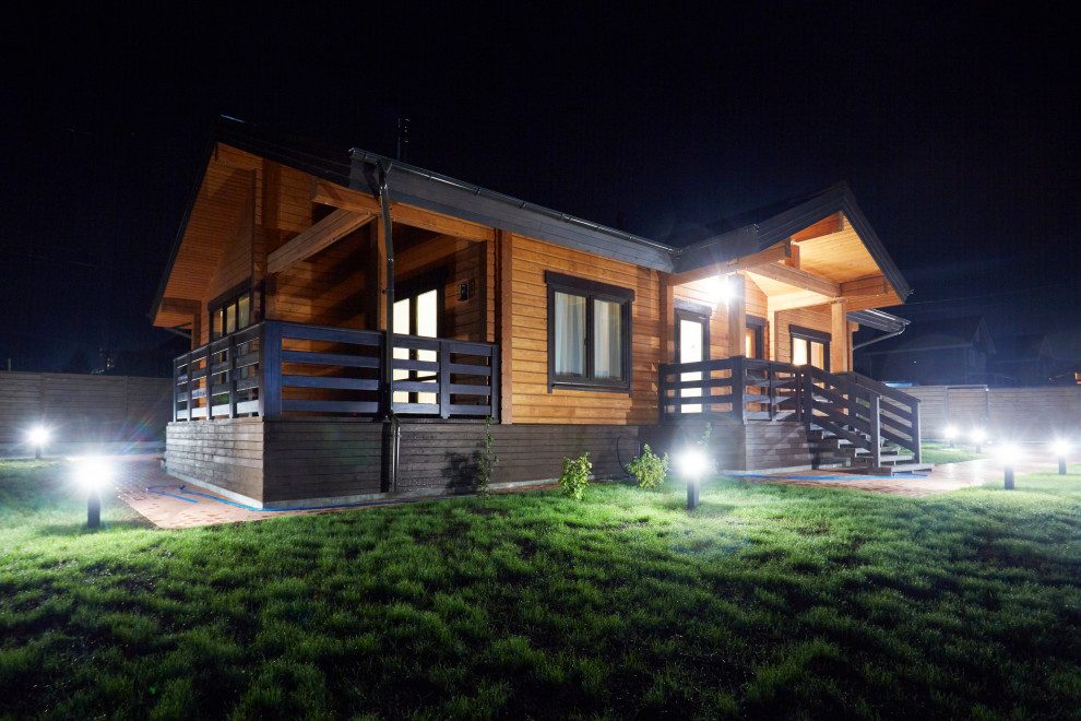 Готовый дом с отделкой по проекту "Сона" 124 м2