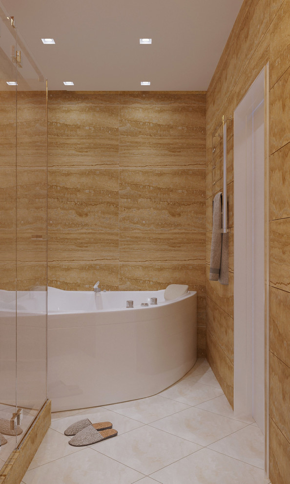 Квартира в современном стиле с элементами экостиля. Москва. 135 кв.м.