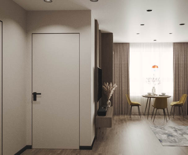 Квартира с акцентами