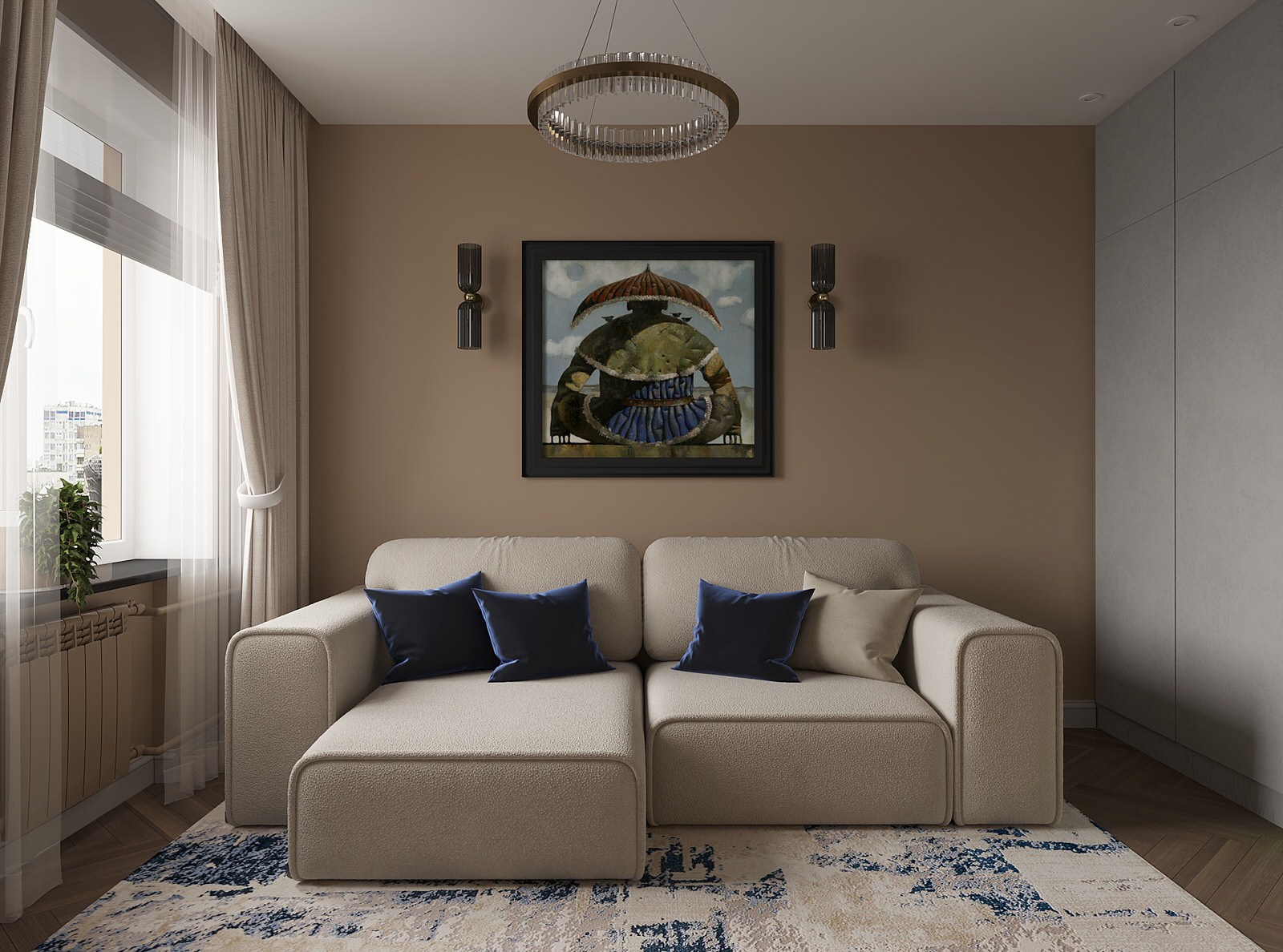 Дизайн-проект 2-комн. квартиры на Сущёвском