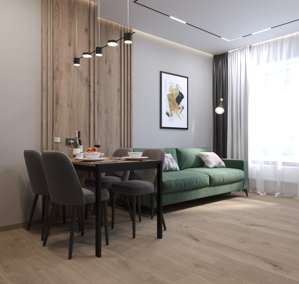 Кухня-гостиная