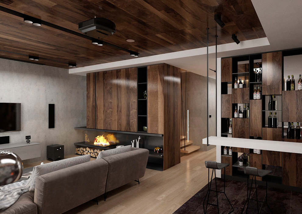 Интерьер таунхауса 400 м.кв.