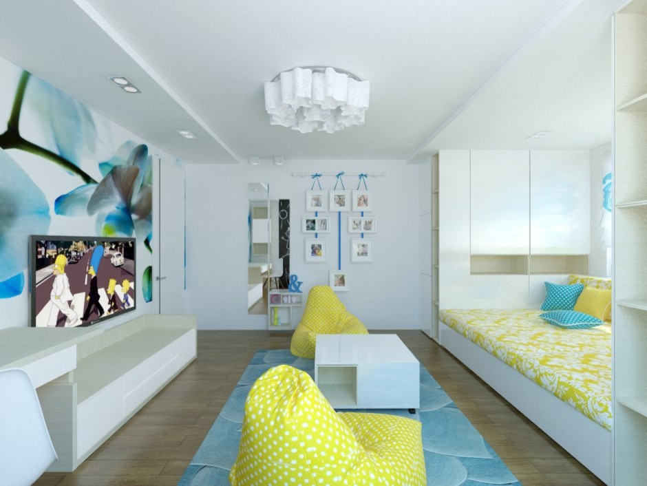 Комната для девочки. Тюмень.