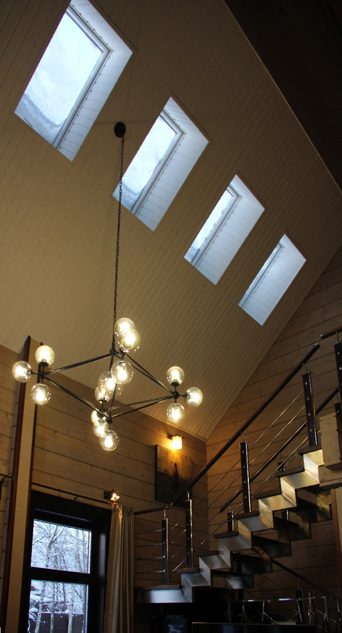 Загородный жилой дом из бруса Ленинградская область