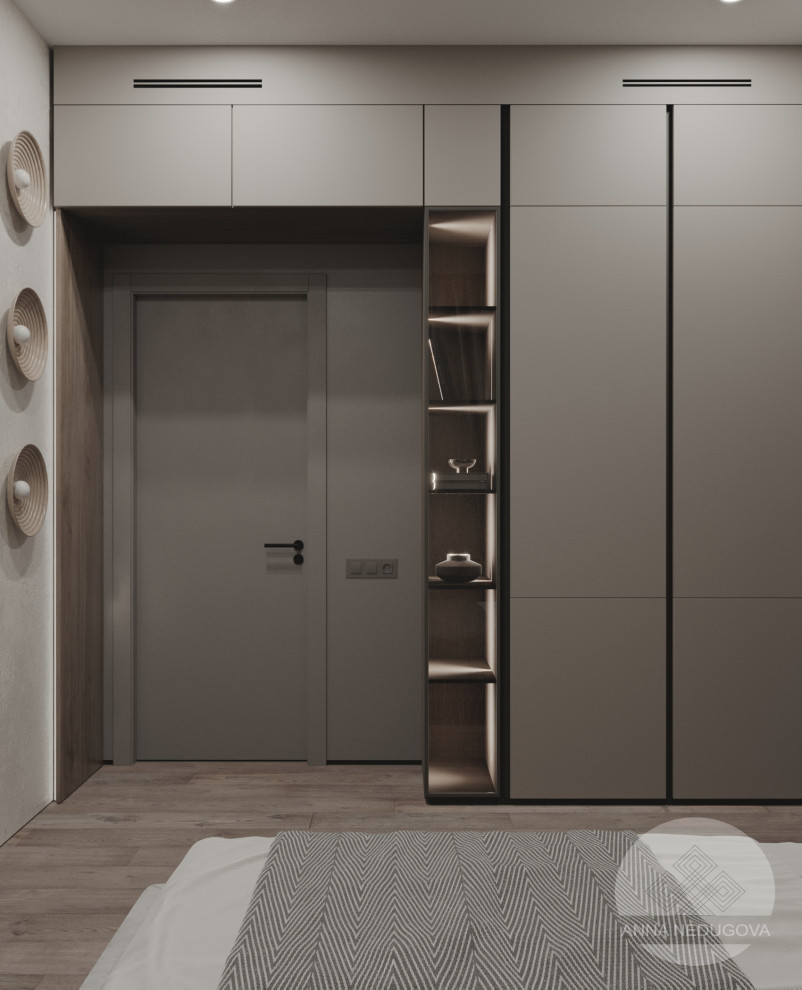 Дизайн проект загородного дома, д. Жаворонки, Московская область.