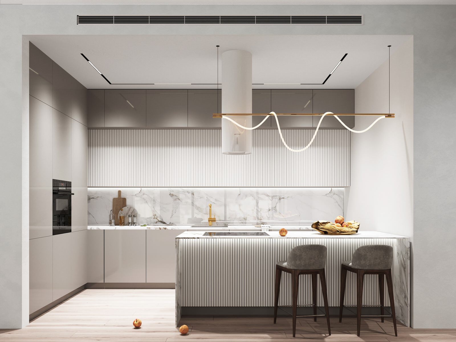 Дизайн квартиры в башне ОКО в Москва-Сити