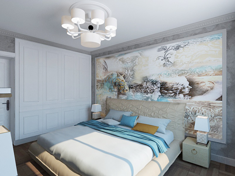 Спальня. LOFT. проект Ж.К. Панорама