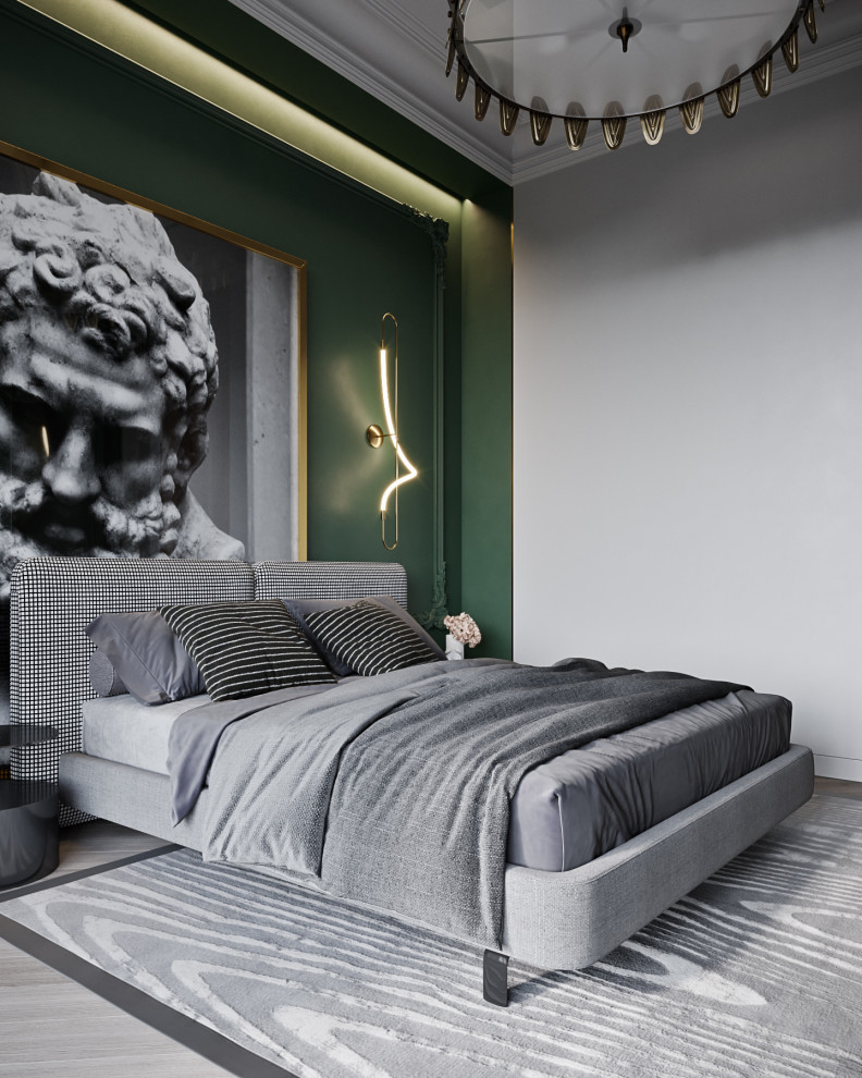 проект интерьера квартиры 150м2 Колков С.С., Камнев М.В. 2020г.