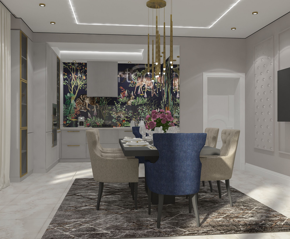 кухня - столовая