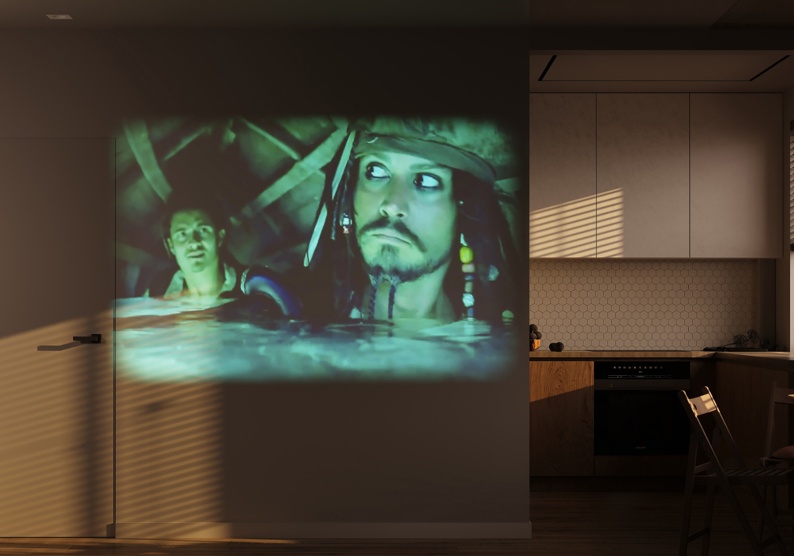 "Прикоснись к природе", квартира в Москве, 68 м2