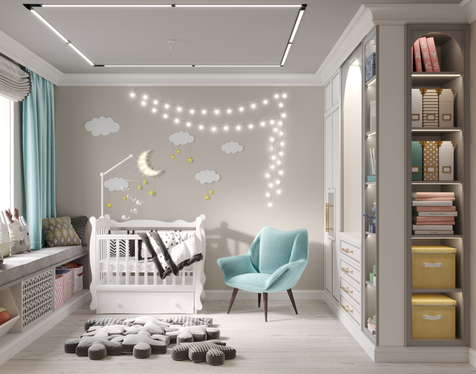 Детская комната г. Ярославль ЖК ЯРСИТИ