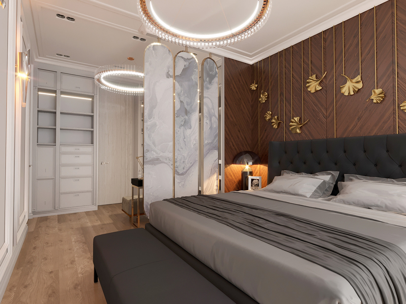 Квартира неоклассика 140м2 г.Новосибирск