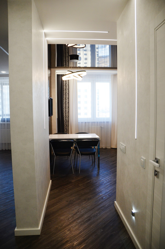 Черно-белый интерьер