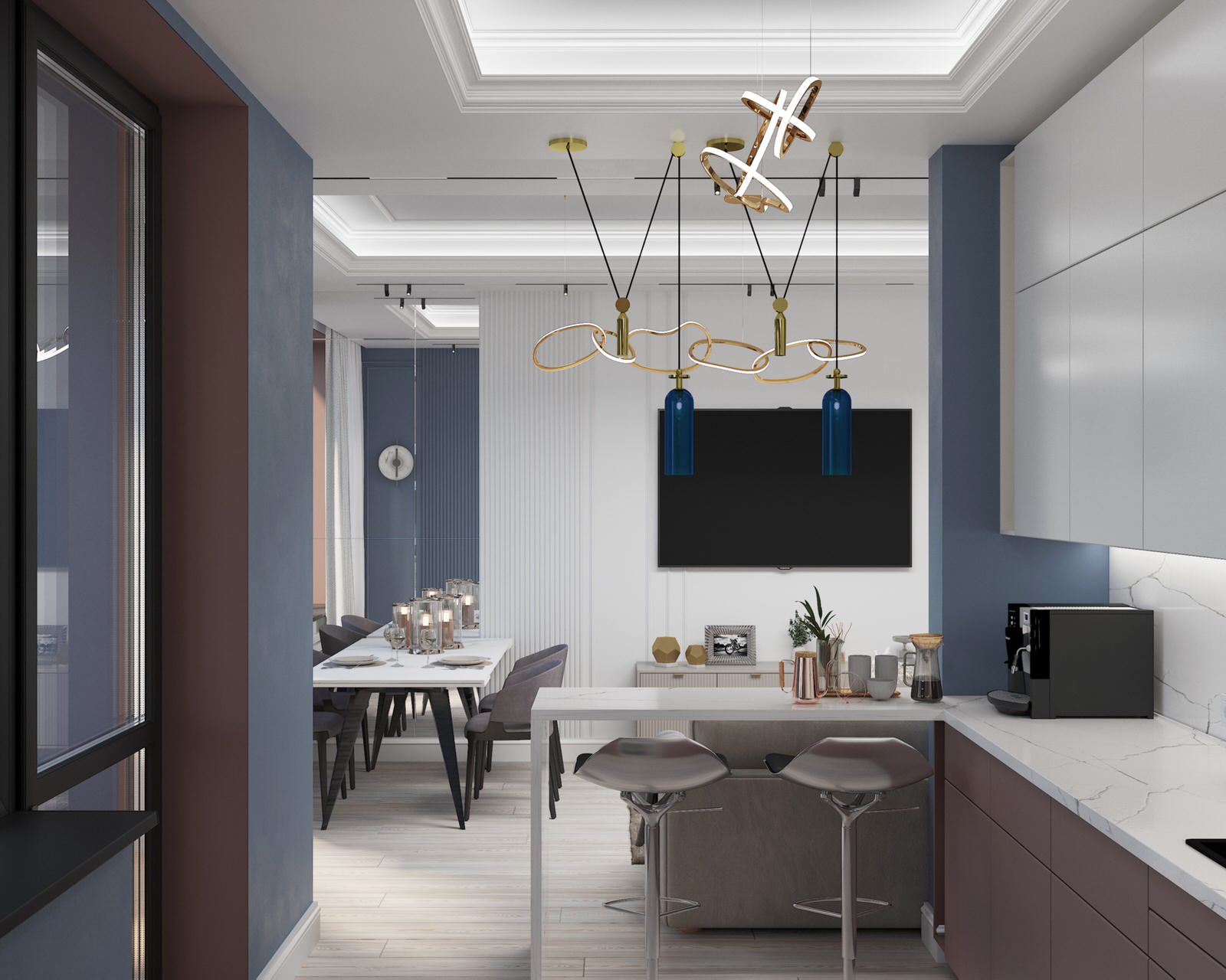 Квартира 165 м² в ЖК «Фили Сити»