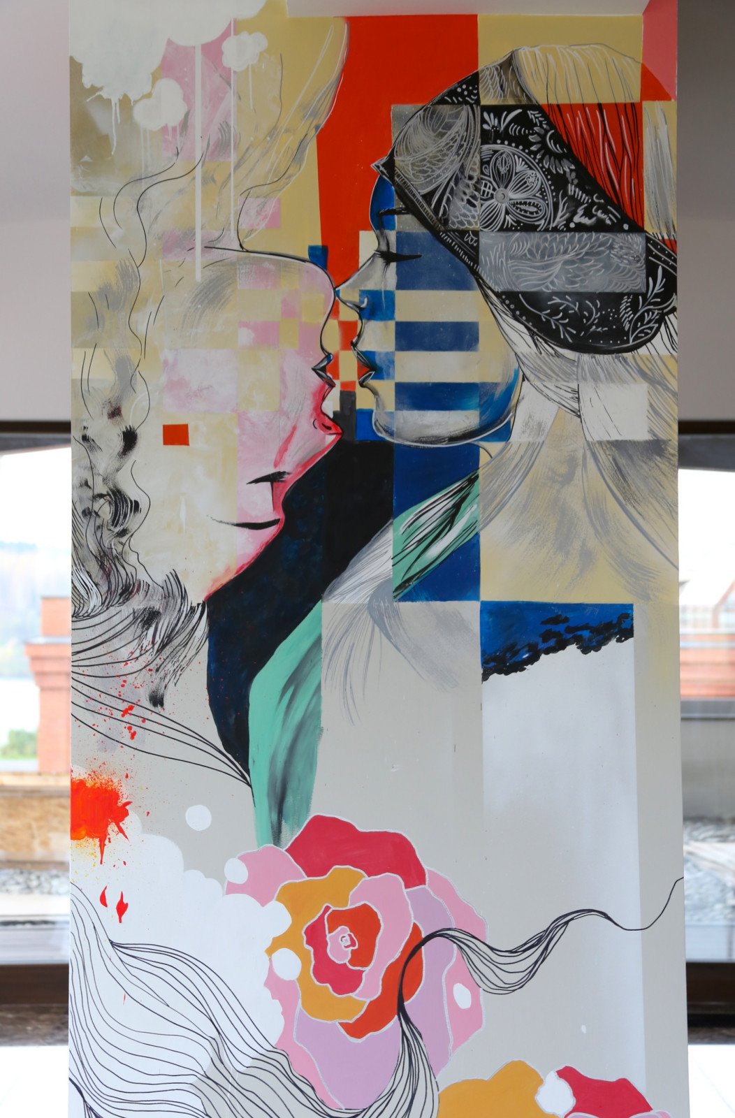 Роспись стен в загородном доме