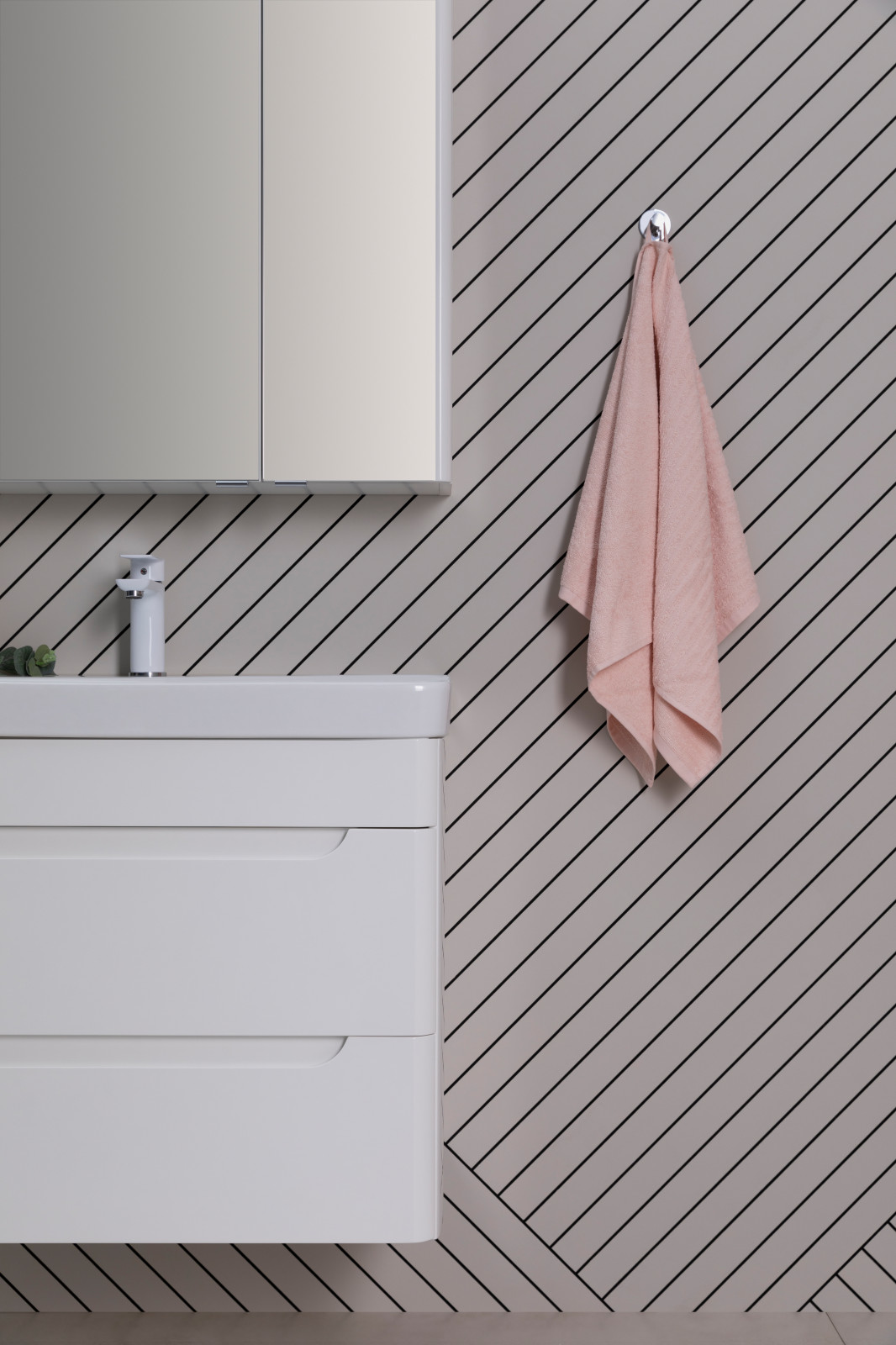 Обложка проекта: Ванная комната в светлых оттенках